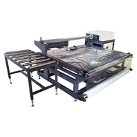 Machine d'emballage semi-automatique électrique pour matelas, équipement d'emballage de rouleaux textiles pour la compression des tissus