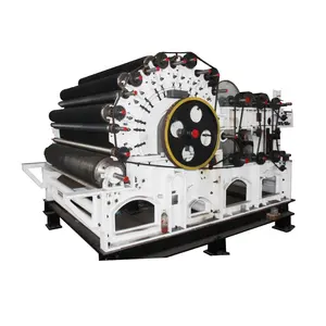 nonwoven padding machine for polyester making single cylinder double doffer carding machine