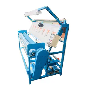Automatic Textile rolling and cutting machine / cotton cloth winder / fabric coiling folding and cutting machine