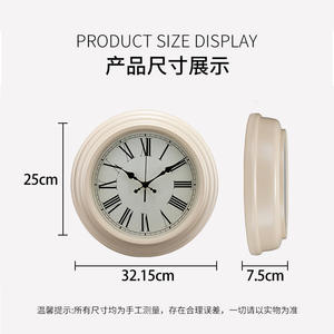 Reloj <span class=keywords><strong>de</strong></span> pared nórdico para sala <span class=keywords><strong>de</strong></span> estar, reloj creativo para decorar <span class=keywords><strong>el</strong></span> hogar, Simple y moderno, <span class=keywords><strong>de</strong></span> <span class=keywords><strong>jardín</strong></span> americano, nuevo - Product Image 5