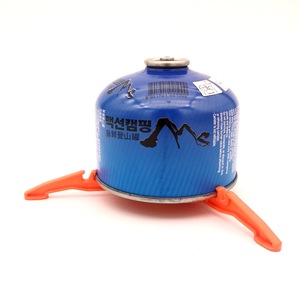 Support de trépied pliable portable pour bouteille de <span class=keywords><strong>gaz</strong></span>, support de cartouche de <span class=keywords><strong>gaz</strong></span> pour camping en plein air, outils - Product Image 2