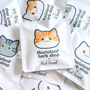 Bolsas con Sellado de 3 Lados Impresas Personalizadas |   Bolsa de Embalaje de Papel Kraft a Prueba de Humedad para Café y Té en Sobres - Product Image 6