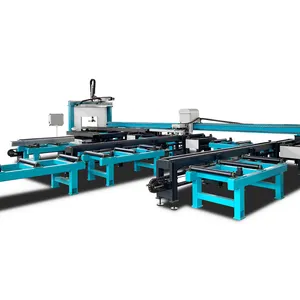 Поперечная стойка cnc I beam h beam, машина для плазменной резки для высотных зданий