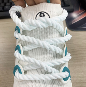 13 colori in Stock a 3 fili di <span class=keywords><strong>corda</strong></span> in poliestere <span class=keywords><strong>corda</strong></span> rotonda intrecciata 7mm di pizzo intrecciato per <span class=keywords><strong>scarpe</strong></span> 1.4m - Product Image 2