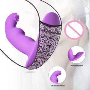 Nuovo massaggiatore prostatico può essere indossato all'esterno <span class=keywords><strong>per</strong></span> gli uomini e le <span class=keywords><strong>donne</strong></span> a <span class=keywords><strong>masturbarsi</strong></span> nel giardino di silicone vibratore anale retrattile - Product Image 3