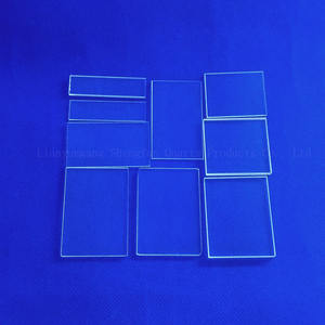 광택 사각 광학 자외선 투명 석영 유리 렌즈 - Product Image 4