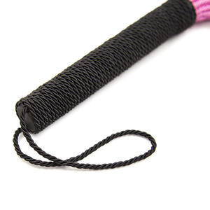 Venta caliente cuerda de <span class=keywords><strong>nylon</strong></span> cola adulto juguete látigo para BDSM esclavo azotes - Product Image 4
