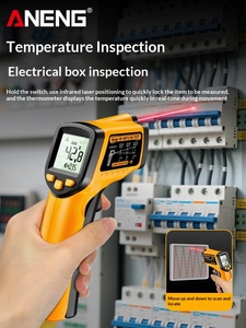 Termómetro Infrarrojo Chuanyan TH203, Medidor de Temperatura Industrial de Alta Precisión, Pistola de Agua y Aceite, Electrónico Comercial - Product Image 3