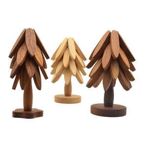 Noyer Cuisine Table Pliable <span class=keywords><strong>Bois</strong></span> <span class=keywords><strong>En</strong></span> <span class=keywords><strong>Bois</strong></span> <span class=keywords><strong>En</strong></span> Forme D'arbre <span class=keywords><strong>De</strong></span> Noël Forme D'arbre Boisson Tasse Napperon Tapis <span class=keywords><strong>Dessous</strong></span> <span class=keywords><strong>De</strong></span> Verre Décor <span class=keywords><strong>Dessous</strong></span> <span class=keywords><strong>De</strong></span> <span class=keywords><strong>Plat</strong></span> Ensemble - Product Image 1