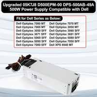 Alimentation 500W pour Dell Optiplex 3050MT 7060MT 7070MT 7080MT H460EBM-00 D500EPM-00 5K7J8 Y7R0X 500W