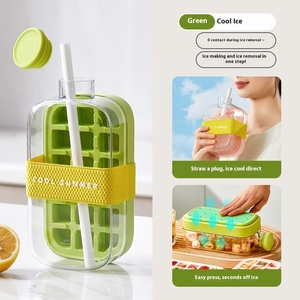 Bền vững Hộ Gia Đình Tủ Lạnh <span class=keywords><strong>Ice</strong></span> <span class=keywords><strong>Cube</strong></span> Khuôn Khay Miễn Phí <span class=keywords><strong>Ice</strong></span> Ball Ép Làm Tự Chế Đông Lạnh <span class=keywords><strong>Ice</strong></span> Ấm Rơm Lưu Trữ Hộp - Product Image 6