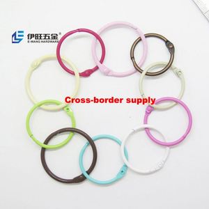 ห่วงโลหะสี YIWANG สำหรับเข้าเล่มเอกสารแบบห่วง สำหรับใส่การ์ด - Product Image 1