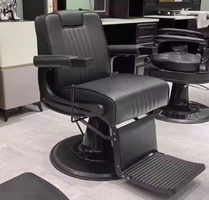 Fauteuil de Barbier de Luxe, Chaise de Salon de Coiffure Réglable en Hauteur avec Pompe Durable, Couleur Personnalisable, Idéal Hôtels et Usines - Product Image 1