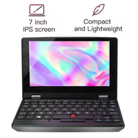 Ordinateur portable Intel 7 pouces sous Windows 11, clavier anglais neuf, jusqu'à 3,60 GHz, 8 Go DDR4, disque dur 128/256/512 Go/1 To, ordinateur portable