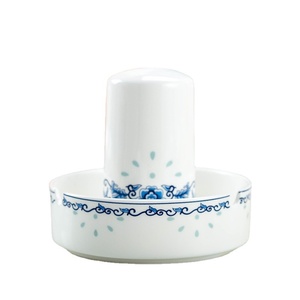Service de table en porcelaine fine de Jingdezhen, bleu et blanc, avec bols et baguettes en céramique, coffret cadeau domestique, nouveau style chinois - Product Image 5