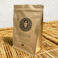 Sacs refermables à fond plat en papier kraft 500g avec impression personnalisée pour l'emballage de poudres alimentaires, d'épices et de denrées sèches