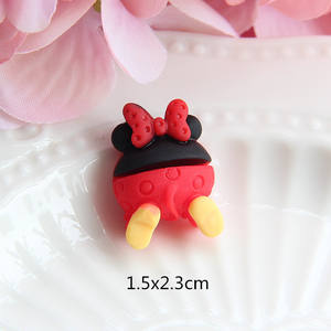 เรซินการ์ตูนรูปหมีแบบสามมิติลายมิกกี้ทำเล็บแบบ DIY สำหรับตกแต่งเล็บ - Product Image 3