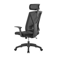 Chaise de bureau ergonomique OEM ODM de haute qualité, pivotante, robuste, avec roulettes, pour bureau d'étude, chaise de bureau en maille avec appui-tête réglable