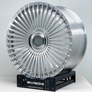 Rines BZY de Lujo con Múltiples Radios Forjados 5x112, Personalizados de 19, 20, 21 y 22 Pulgadas para Mercedes <span class=keywords><strong>Maybach</strong></span> W222 W223 <span class=keywords><strong>S580</strong></span> S65 S63 - Product Image 3
