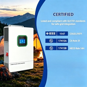 Sistema Híbrido Solar Monofásico de 6.5KW, 6 Unidades en Paralelo para Uso Residencial, Onda Sinusoidal Pura, MPPT, Almacenamiento de Energía SPI4865M150-300P, 1~6 Unidades - Product Image 5