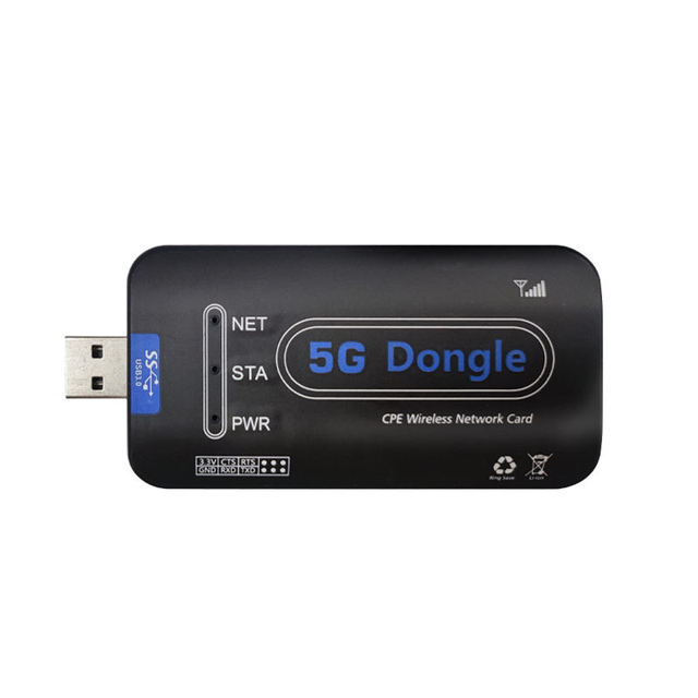 5G Sim Card Dongle Wireless Network Adapter Global Compatible Qualcomm RM520N-GL/RM501Q-GL Modules UART 5G CPE USB 3.0 Dongles