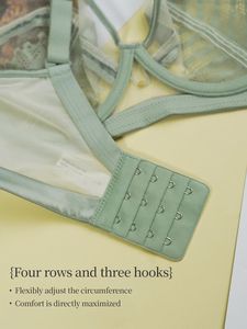 Nueva Lencería Sexy Ultrafina de Encaje, Sujetador Diario con Tirantes Ajustables y Cierre Trasero, para Pechos Grandes, Lencería para Adultos - Product Image 5