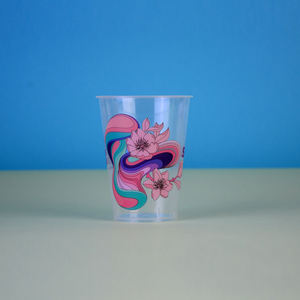 Vaso IML de 90 mm al por mayor, personalizado con láser, para bebidas, vaso de té con leche moldeado en molde - Product Image 5