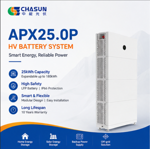 Batería CHASUN Split Hybrid Grid APX HV LFP de 600-980V, 12.5kW de salida, IP66, apilable, para uso doméstico y comercial ESS - Product Image 1