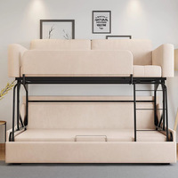 Cama plegable para niños, literas, muebles de dormitorio para espacio pequeño, apartamento pequeño, muebles modernos, sofás cama
