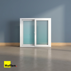 Ventana corredera HOFFEN TRENDY de doble acristalamiento de 120x110, moderna y personalizable, de las más vendidas, ventana de doble acristalamiento de PVC, Hoffen PVC - Product Image 3