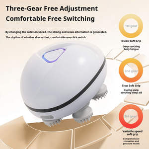 Mini massaggiatore elettrico per il cuoio capelluto con artigli rimovibili per rilassarsi e curare il cuoio capelluto 600mAh - Product Image 4