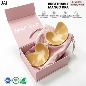 Nuovo <span class=keywords><strong>Reggiseno</strong></span> Adesivo <span class=keywords><strong>Super</strong></span> Adesivo Glue Tech a Coppa Mango, Lavabile e Riutilizzabile, con Chiusura Frontale Migliorata, Scollatura Profonda a V, per Matrimoni - Product Image 1