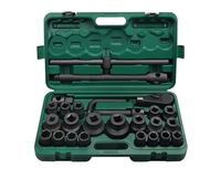 Juego de Llaves de Impacto Neumáticas, Kit de Herramientas Profesional para Mecánicos, Reparación Automotriz, Herramientas para Taller y Garaje