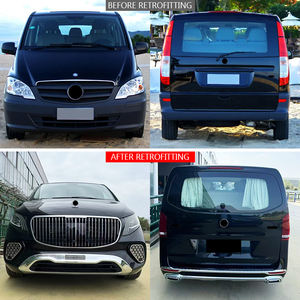 2006-2015 Modificación de coche 2024 modelo parachoques delantero y trasero versión de corte Kit de carrocería adecuado para VITO Viano viejo a nuevo <span class=keywords><strong>Maybach</strong></span> - Product Image 2