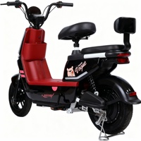 Vélos électriques de ville en gros, cadres en acier au carbone, moteurs sans balais, freins à tambour, scooters électriques pour adultes, chinois, 48V intelligents