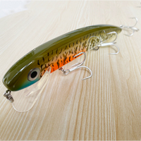 Leurre de pêche rigide en plastique, leurres crayon Super Jake 260mm 128g, leurres pour musky, leurres personnalisés pour musky