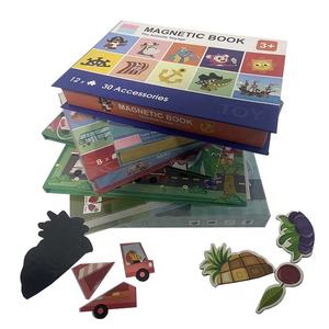 Personnalisé Enfants Occupés Éducatifs Apprentissage Enfants <span class=keywords><strong>Alphabet</strong></span> Jouets Magnétique Puzzle Livre Impression - Product Image 4