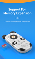 Casing Plastik ABS Ruizu X31 Pemutar MP3 Walkman Modul BT Pemutar Audio Digital Tahan Lama untuk Penggunaan Luar Ruangan MP4 MP3Player
