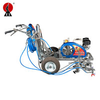 Machine de marquage routier LXD nouvelle génération à haute efficacité, pulvérisation à froid de plastique, poussée manuelle, pompe moteur 25L