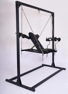 बीडीएसएम निलंबन स्विंग भारी शुल्क धातु फ्रेम समायोज्य प्रतिबंध टीनजन स्टूडियो फेश फर्नीचर बंधन उपकरण - Product Image 3