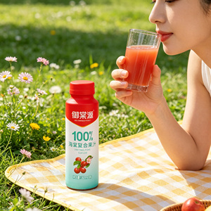 Jus de Pomme Sauvage 100% Sans Sucre Soulage les Gueules de Bois Réduit les Effets des Plats Piquants Atténue la Sensation de Graisse Sans Additifs Bouteille Aseptique 300ml - Product Image 1