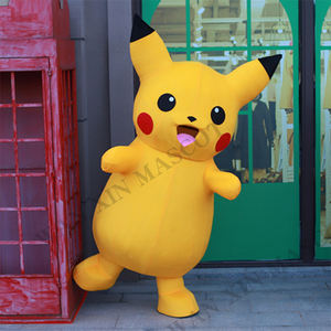 Costume de mascotte <span class=keywords><strong>adulte</strong></span> gonflable de personnage de dessin animé de haute qualité costume de mascotte costume de mascotte <span class=keywords><strong>Pikachu</strong></span> - Product Image 4