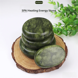 <strong>Jade</strong> Basalt Massage <strong>Stone</strong> Heating Body Heat Compress Spa Therapy Cold Relief Constant Temperature <strong>Stone</strong> - Product Image 1