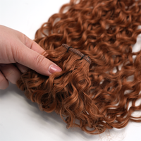 Nuevas Extensiones de Cabello Humano Europeo Natural, Ondulado, Invisible, Genius Weft, Virgen Remy, Doble Trama