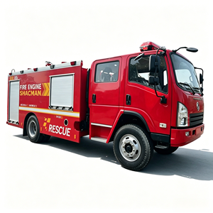 Camión Cisterna de Agua SHACMAN x9 de Alto Rendimiento, Camión Contra Incendios Todoterreno de 6000L para Áreas Rurales e Industriales - Product Image 1