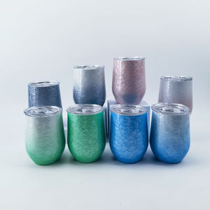 מותאם אישית 12 עוז קיר כפול נירוסטה יין נירוסטה טאמבלר - Product Image 2