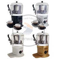 Machine à chocolat chaud 5L, distributeur de chocolat, mélangeur rotatif, chauffe-chocolat pour chocolat, lait, café, cacao, machine à faire fondre