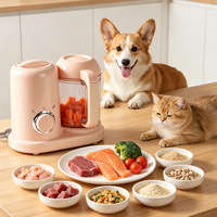 Robot culinaire tout-en-un pour animaux de compagnie : mixeur automatique vapeur et broyeur pour chats et chiens, écologique, facile à nettoyer