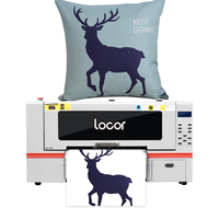 Locor-impresora Dual i3200 Dual XP600 A3 DTF, máquina de impresión de película de transferencia directa de 30cm para camiseta
