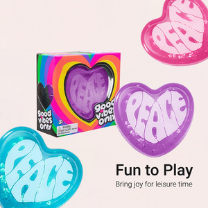 Sparkle Hearts Teenie <b>Valentine</b> <b>Gift</b> Set of 3 Mini Squishy Stress Balls Soft Heart Shape Slow Rising Squeeze Toys - Product Image 6